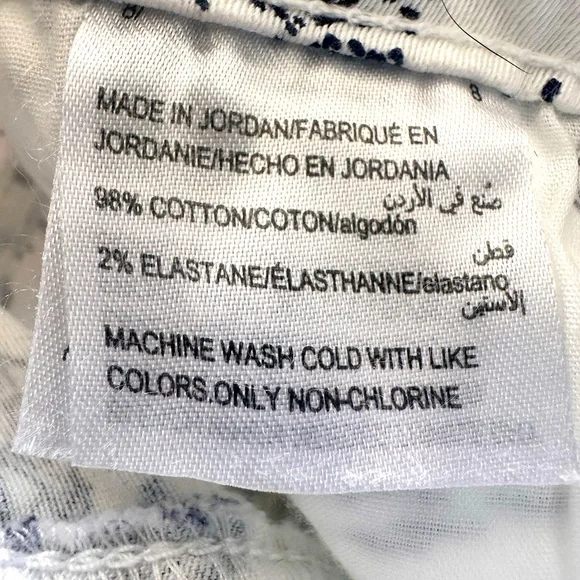 Charter Club‎ Bristol Capri Nautical Coastal 5 pocket Cotton/Spandex Size 8 - Picture 14 of 16